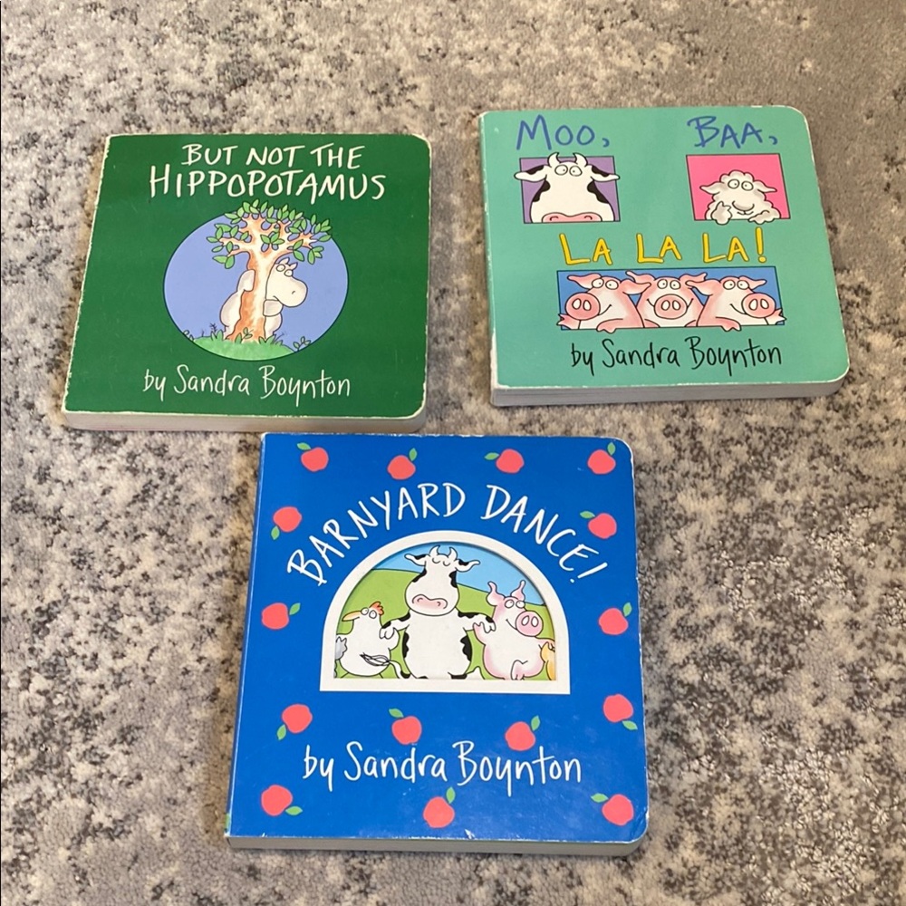 Sandra Boynton Children's Board Books Set